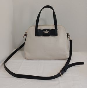 Kate spade Julia Street Maise leather bow satchel